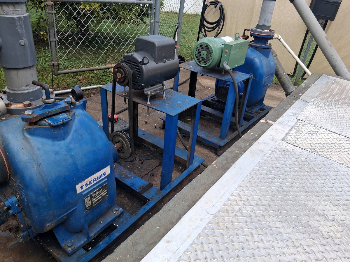 Condominium pump station and force main