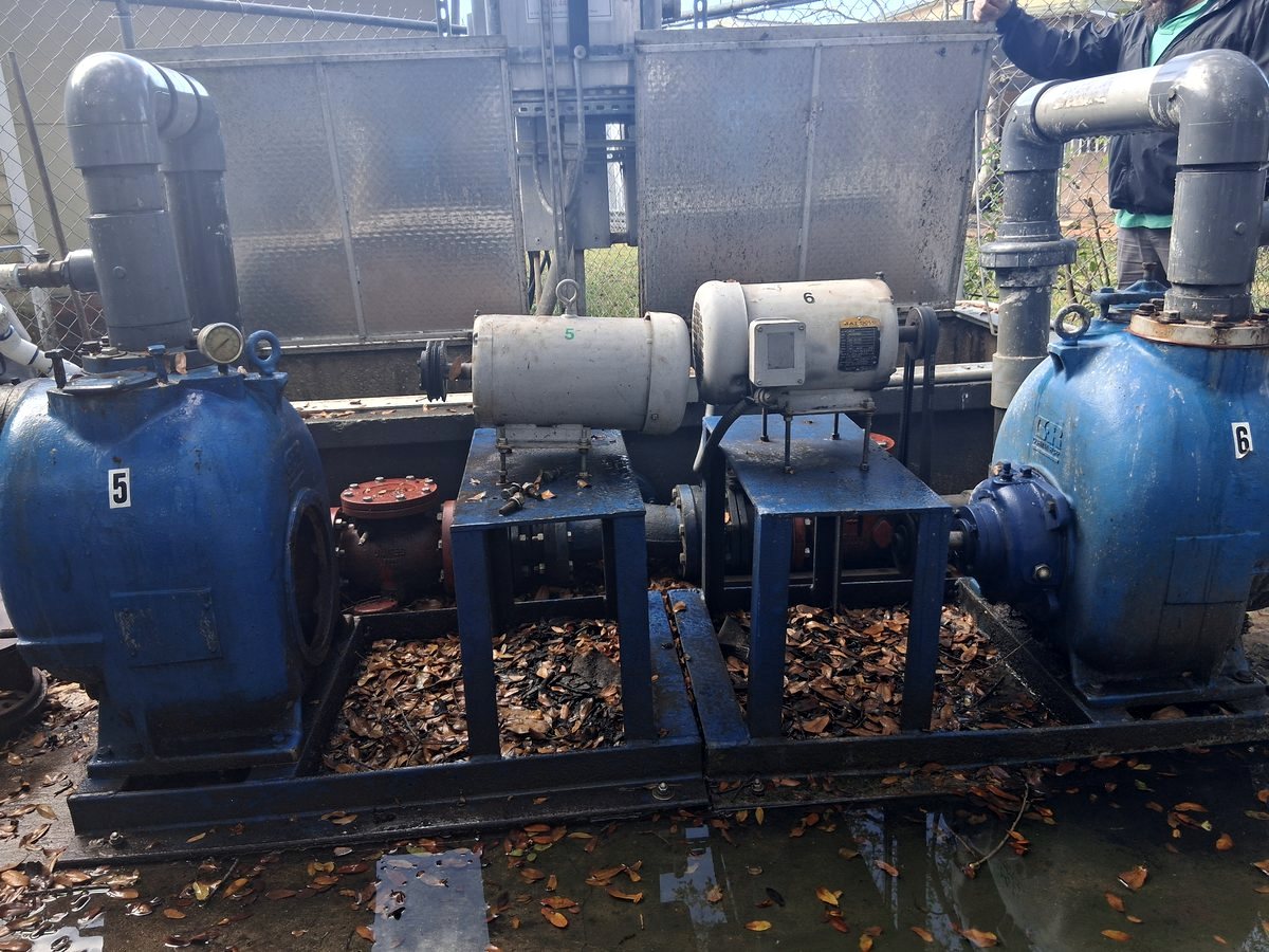 Hotel pump station start-up and exfiltration testing