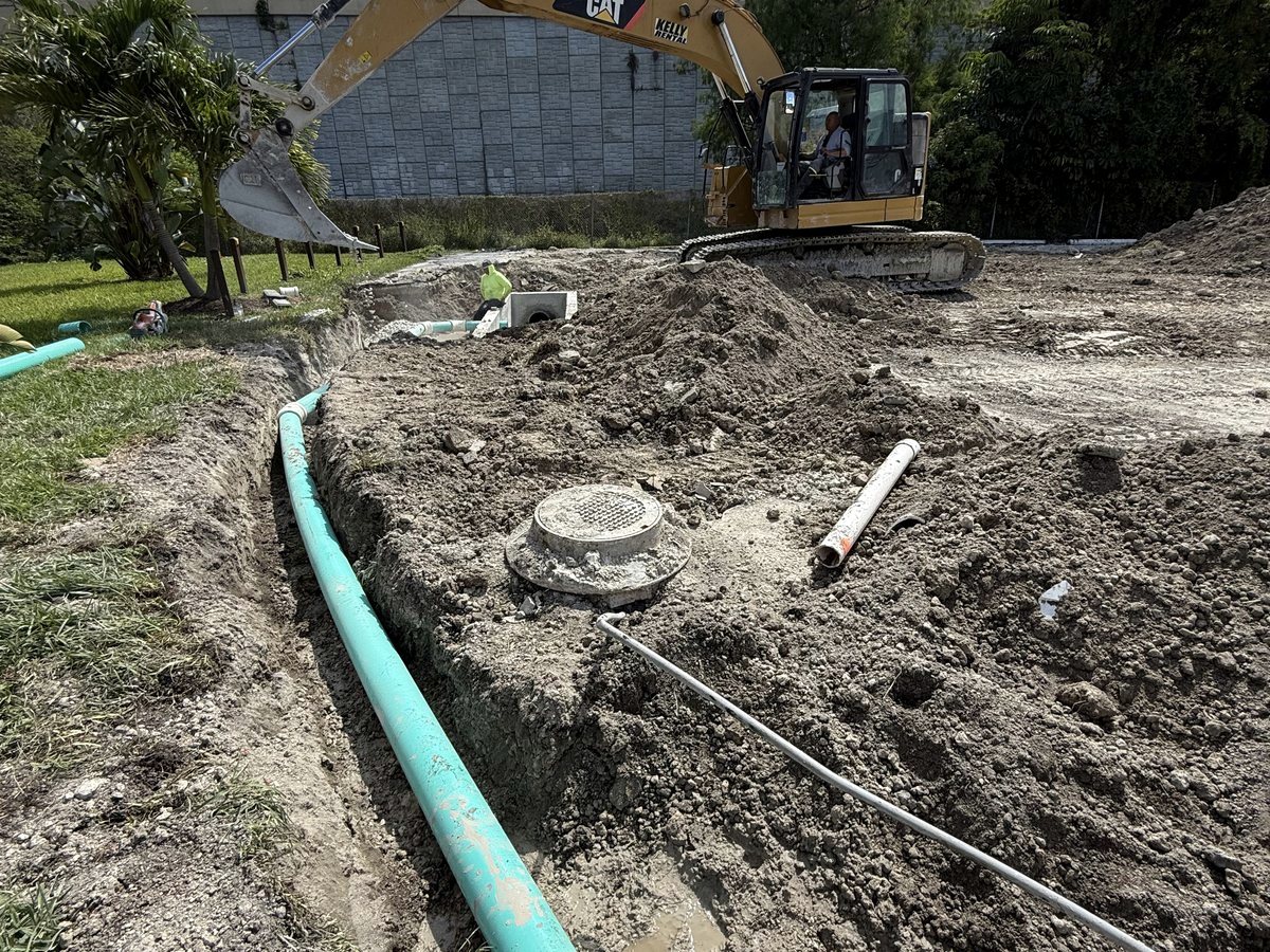 Emergency trench expansion and site restoration